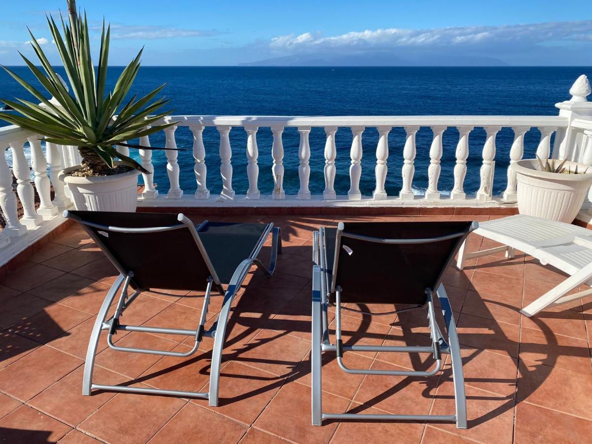 1St Line Sea View & Rooftop - Arena Puerto de Santiago  Exterior foto