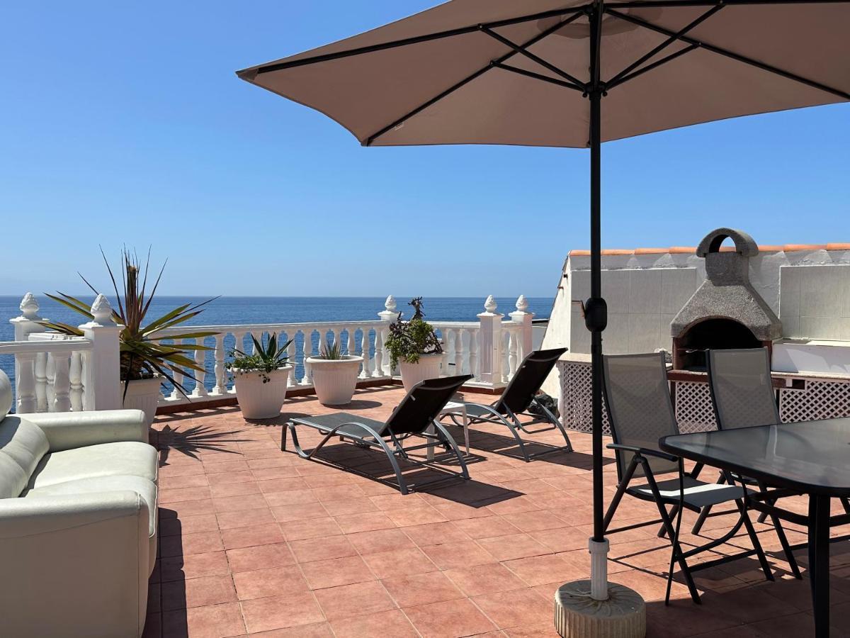 1St Line Sea View & Rooftop - Arena Puerto de Santiago  Exterior foto